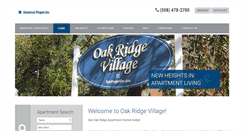 Desktop Screenshot of milford-oakridgeapts.com